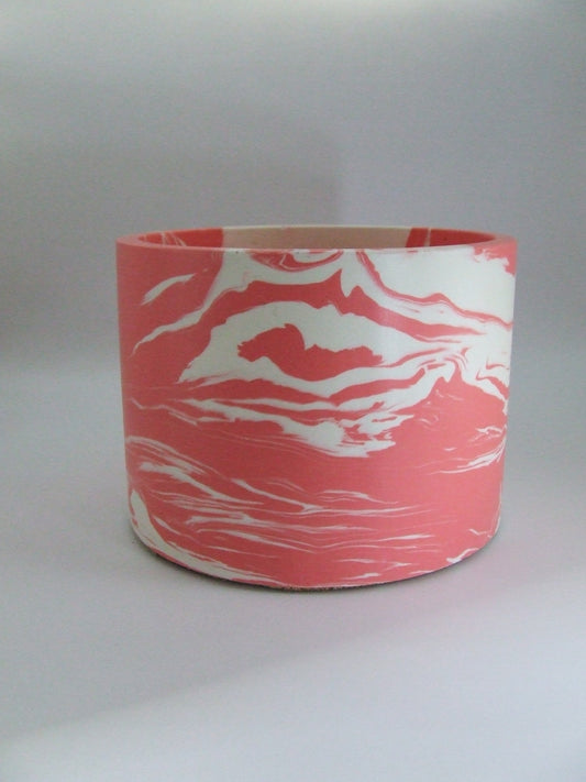 Pink and White Planter